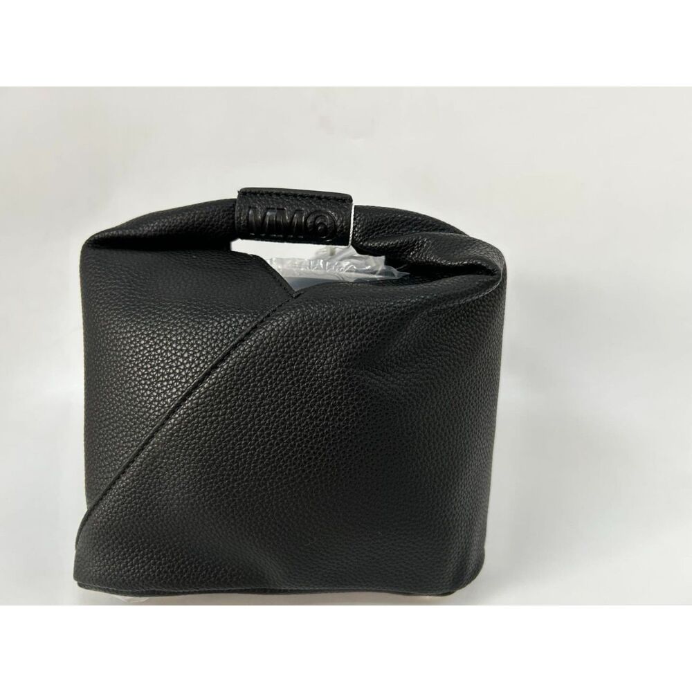 Maison Martin Margiela Black Textured Leather Shoulder Bag - Picture 2 of 10